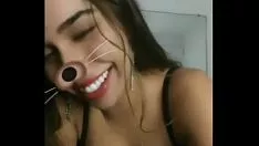 Redare Domnișoară braziliană fierbinte în humretch