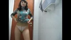 Play In the power toilette #001