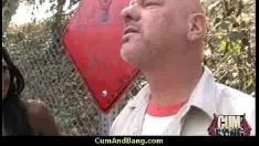 播放 乌木树大小姐被关于白人的家伙 11 猛烈地跳舞