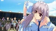 Play Lewd cosplay girl hounded by paprazzi - hentai