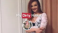 চালান আমার নোংরা শখ - স্টকিংসে রেডহেড সৌন্দর্য iva sonnenschein একটি চটজলদি পরে রসালো হয়ে যায়