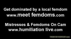 Play Bisexual Femdom Teases with a Monster Dildo