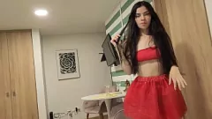 Play Latina Vixen in Red Skirt Gets Naughty: Public Blowjob & Big Booty Fucking